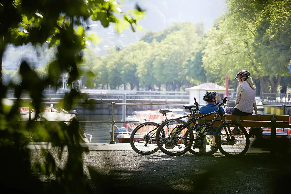 E-Bike Bregenz (c) Peter Mathis - Vorarlberg Tourismus